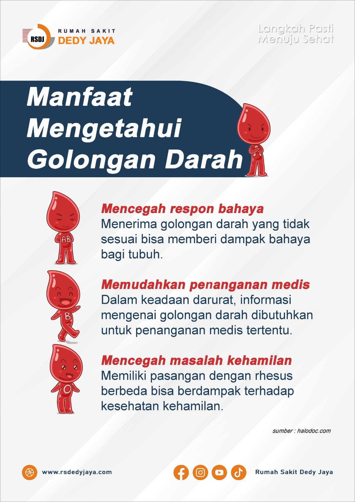 Manfaat Mengetahui Golongan Darah